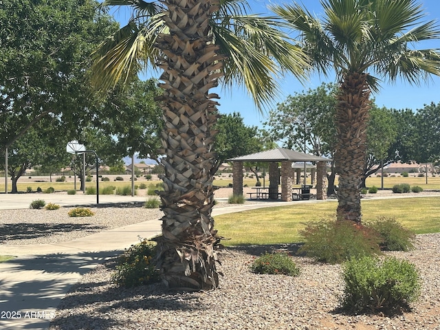 871 E Melanie St, San Tan Valley, AZ 85140 - view of property's community with a gazebo and a lawn