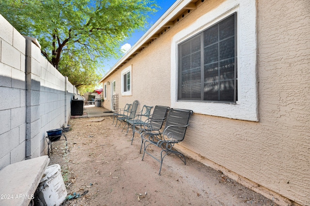 exterior space with a patio area