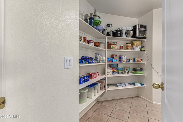 view of pantry