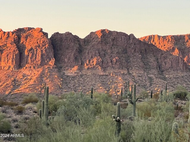 view of mountain feature