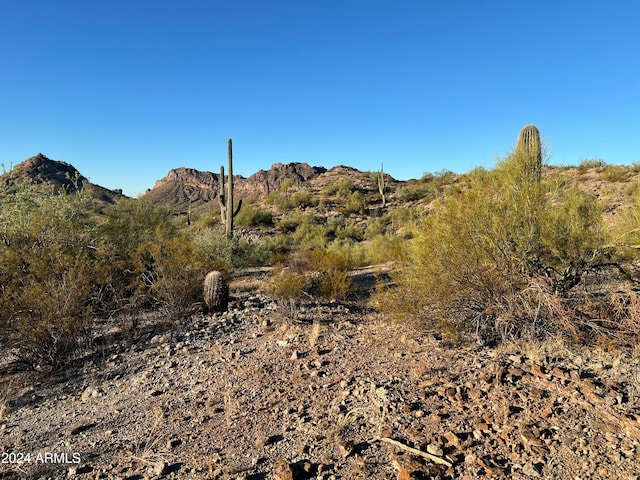 view of mountain feature