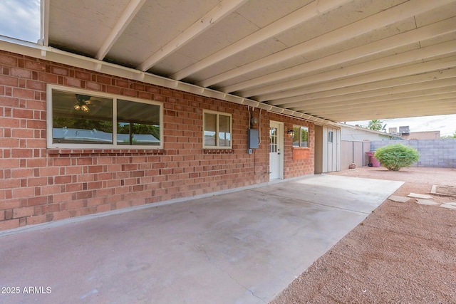 view of patio