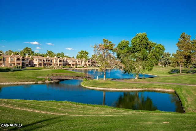 property view of water