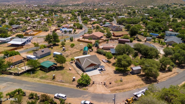 17696 W Foothill Rd, Yarnell, AZ 85362 - aerial perspective of suburban area with a mountainous background