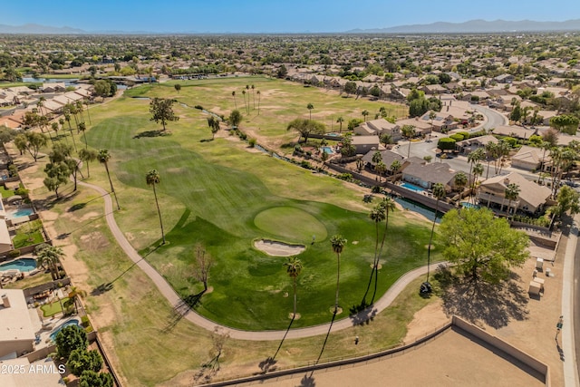 21335 N 64th Ave, Glendale, AZ 85308 - bird's eye view featuring a residential view and view of golf course