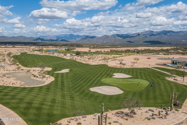 18217 E Spring Valley Ct, Rio Verde, AZ 85263 - view of community with a mountain view and golf course view