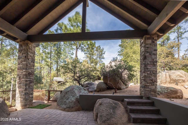 2604 E Pine Island Ln, Payson, AZ 85541 - view of patio