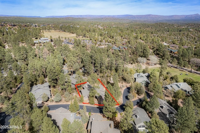 2604 E Pine Island Ln, Payson, AZ 85541 - view of property location with a mountain backdrop