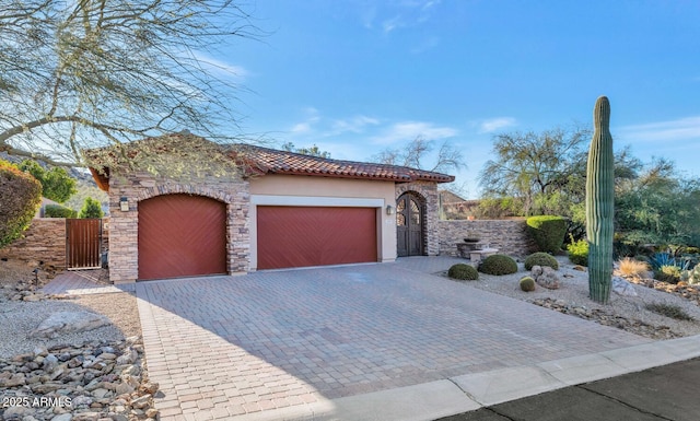 view of mediterranean / spanish house