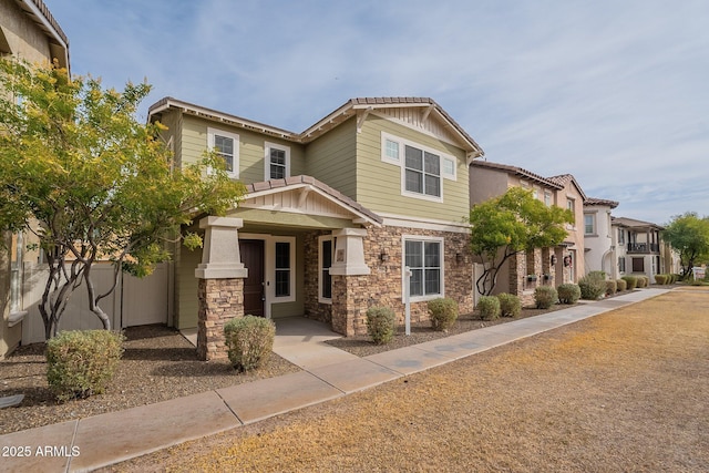 view of craftsman-style house