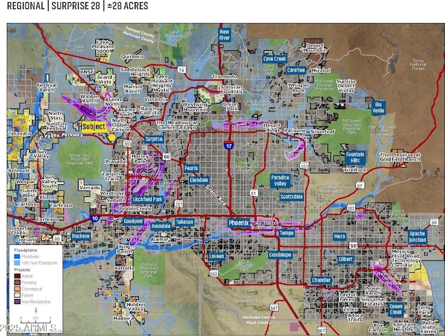 000 N Maricopa Trail -, Surprise AZ, 85374 land for sale