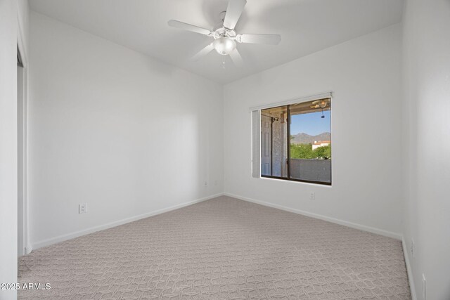 14000 N 94th St Unit 3198, Scottsdale, AZ 85260 - carpeted empty room featuring ceiling fan and baseboards