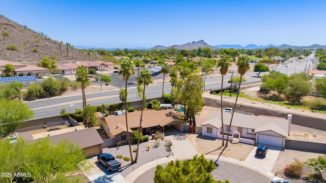 1326 W Joan De Arc Ave, Phoenix, AZ 85029 - aerial perspective of suburban area featuring a mountainous background