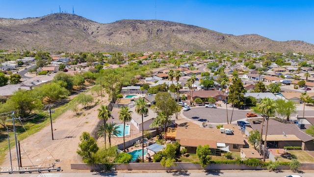 1326 W Joan De Arc Ave, Phoenix, AZ 85029 - aerial perspective of suburban area featuring a mountainous background