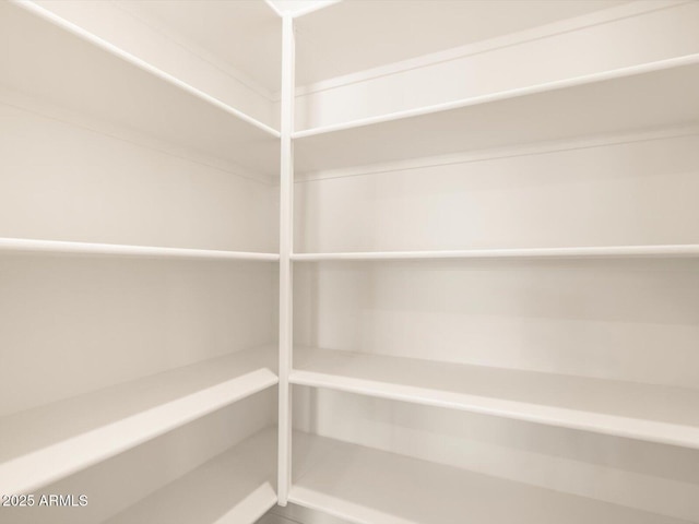 view of pantry