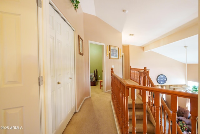 111 N Soho Pl, Chandler, AZ 85225 - corridor with an upstairs landing and light colored carpet