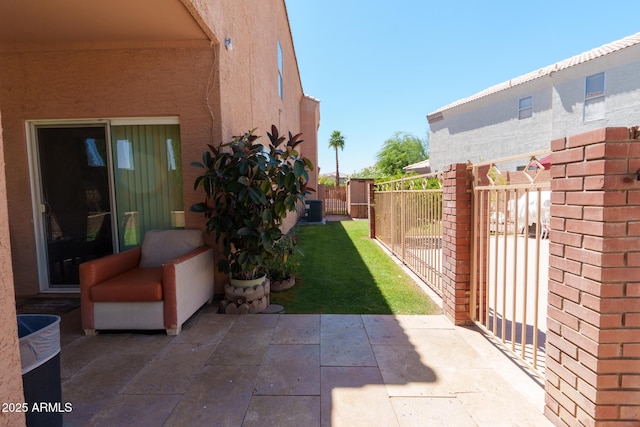 111 N Soho Pl, Chandler, AZ 85225 - view of patio / terrace with a gate