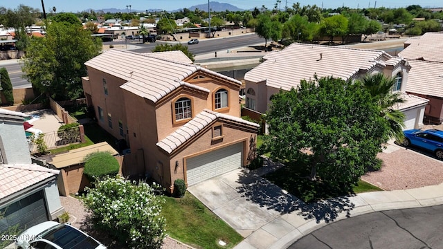 111 N Soho Pl, Chandler, AZ 85225 - aerial perspective of suburban area featuring a mountain backdrop