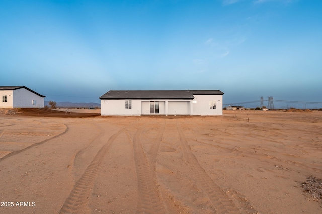 view of ranch-style home