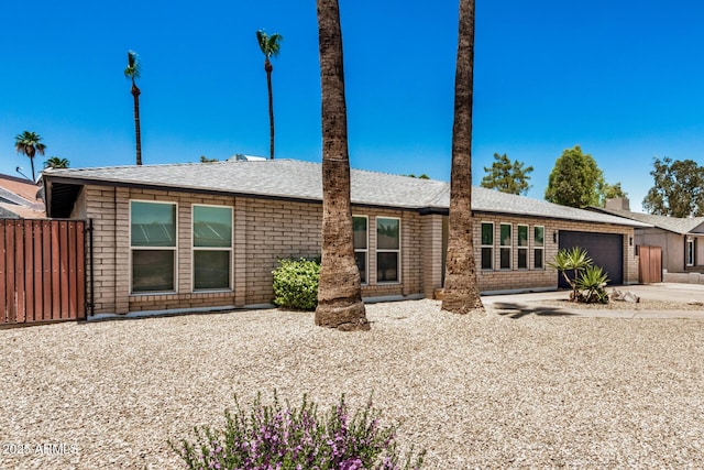 2062 S Emerson, Mesa, AZ 85210 - view of front of property featuring an attached garage and concrete driveway