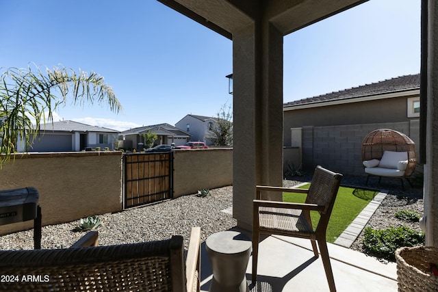 view of patio