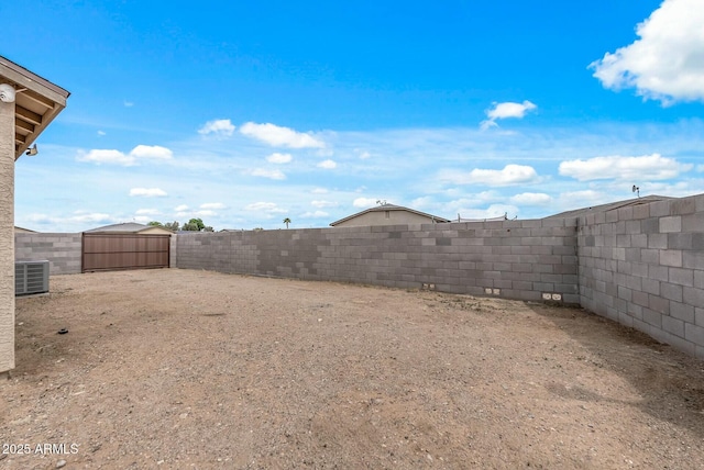 459 Brandeis Dr, Morristown, AZ 85342 - view of yard with a fenced backyard and cooling unit