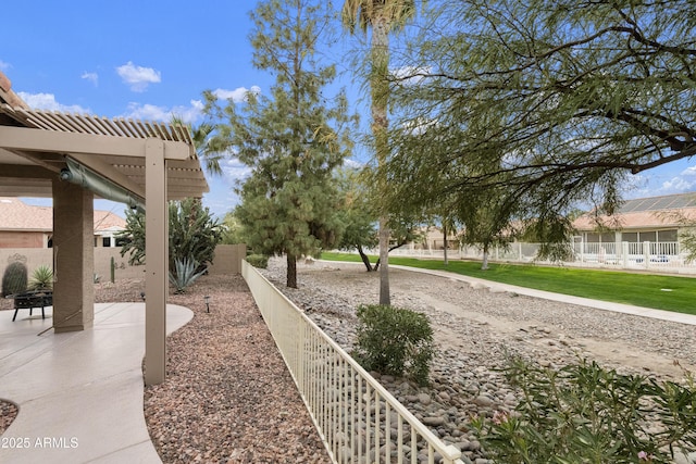 view of home's community featuring a patio area