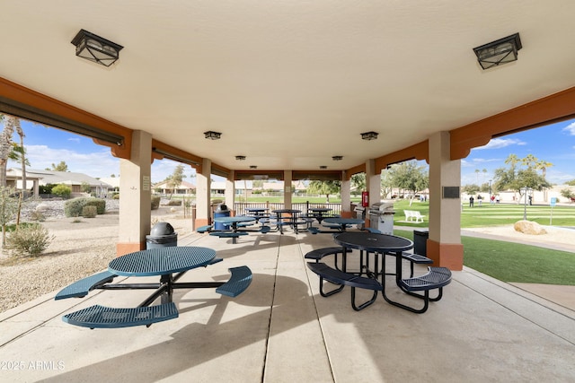 view of patio