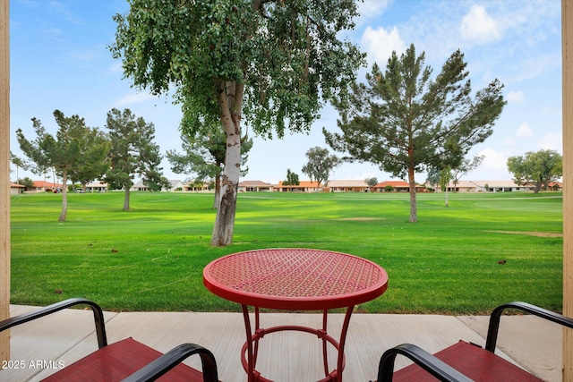 view of patio