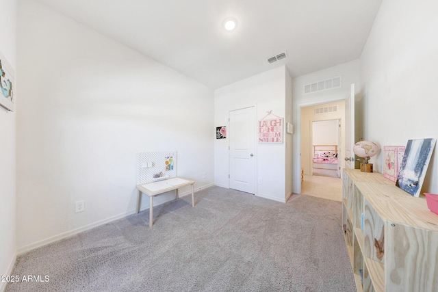 4911 N 193rd Ave, Litchfield Park, AZ 85340 - carpeted bedroom with lofted ceiling and baseboards