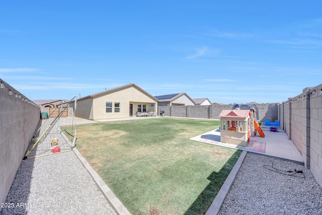 4911 N 193rd Ave, Litchfield Park, AZ 85340 - view of yard with a playground and a patio area