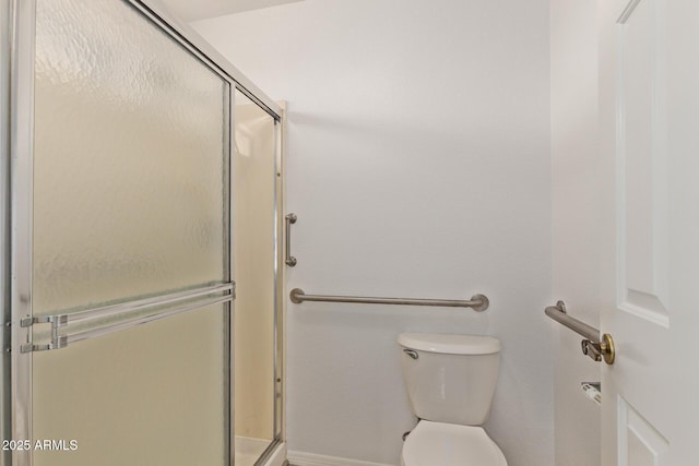 9845 W Behrend Dr, Peoria, AZ 85382 - full bathroom with toilet and a shower stall