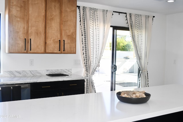 kitchen featuring stainless steel dishwasher