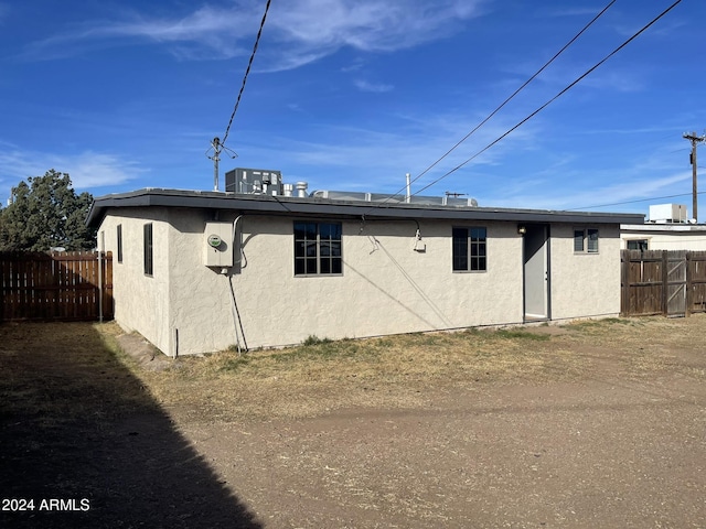 view of rear view of house