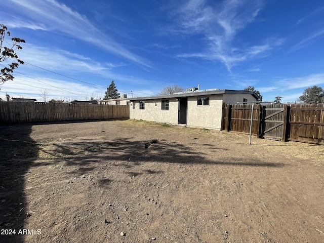 view of rear view of house