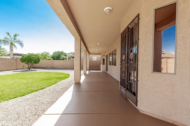 16837 W Northampton Rd, Surprise, AZ 85374 - fenced backyard with a patio area