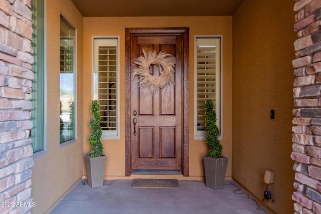 view of property entrance