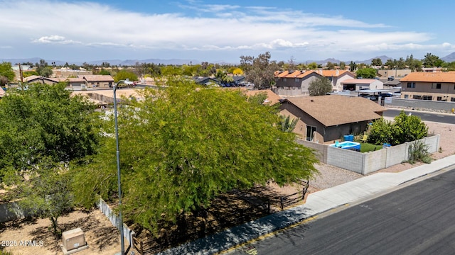 2936 E Beck Ln, Phoenix, AZ 85032 - birds eye view of property with a residential view and a mountain view