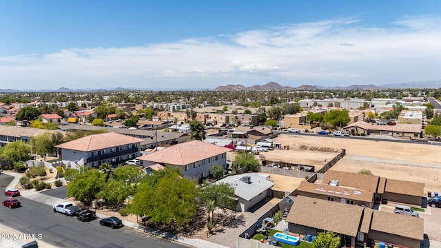 2936 E Beck Ln, Phoenix, AZ 85032 - drone / aerial view with a residential view and a mountain view