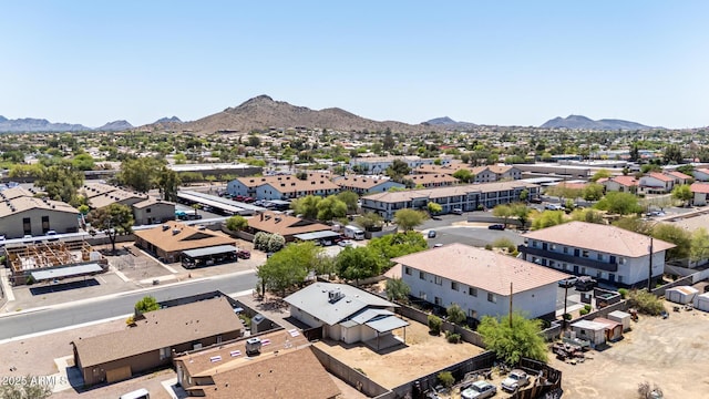 2936 E Beck Ln, Phoenix, AZ 85032 - drone / aerial view with a mountain view and a residential view