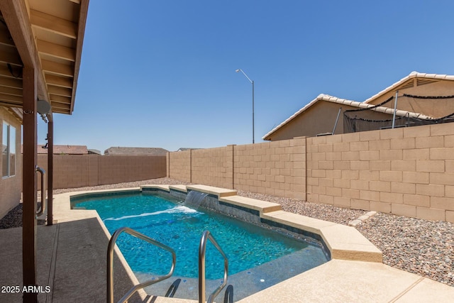 16288 W Hadley St, Goodyear, AZ 85338 - view of pool with a fenced backyard