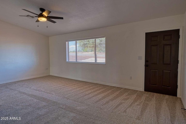 813 N Glenrosa Blvd, Taylor, AZ 85939 - carpeted empty room with ceiling fan and baseboards