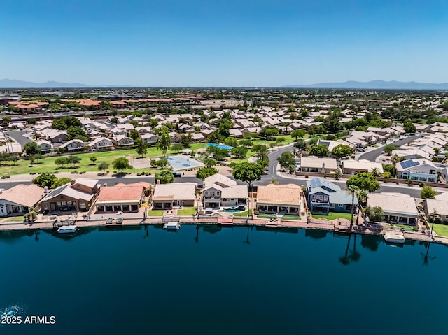 20657 N 56th Ave, Glendale, AZ 85308 - aerial view of residential area featuring a water and mountain view