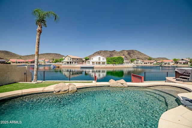 20657 N 56th Ave, Glendale, AZ 85308 - swimming pool with a water and mountain view