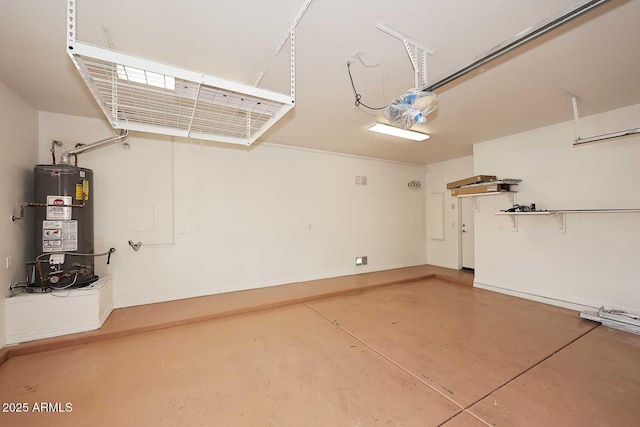 3931 E Crest Ln, Phoenix, AZ 85050 - garage with gas water heater