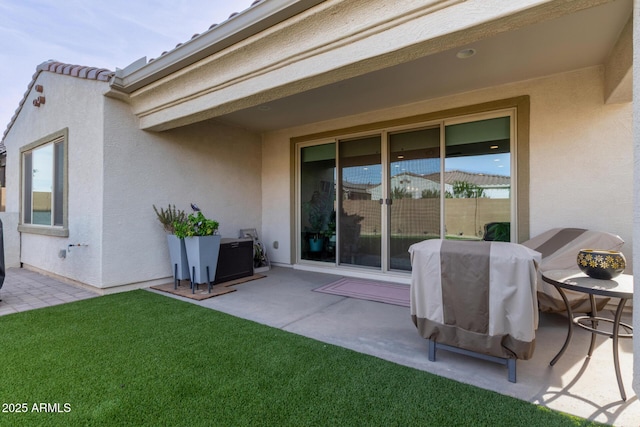 view of patio / terrace with grilling area