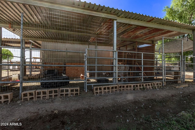 view of stable