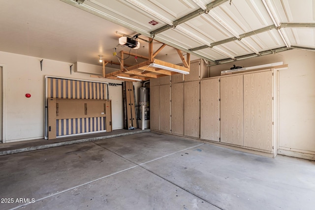 10440 E Osage Ave, Mesa, AZ 85212 - garage featuring a garage door opener and gas water heater