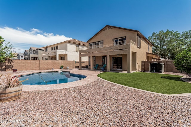 10440 E Osage Ave, Mesa, AZ 85212 - view of swimming pool with a patio