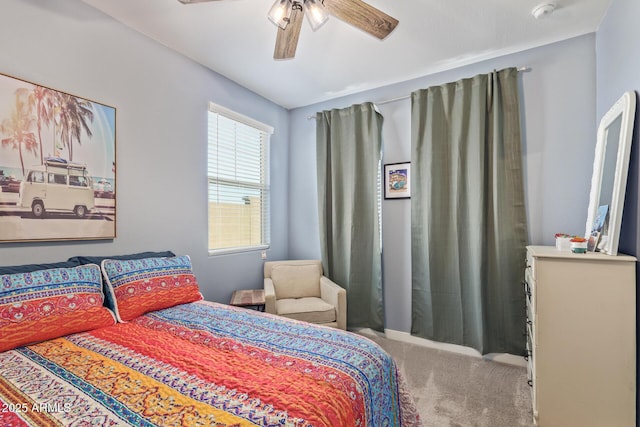 16750 W Evergreen Rd, Waddell, AZ 85355 - bedroom with carpet floors and a ceiling fan